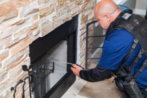 Interior Chimney Inspection in Orange County California